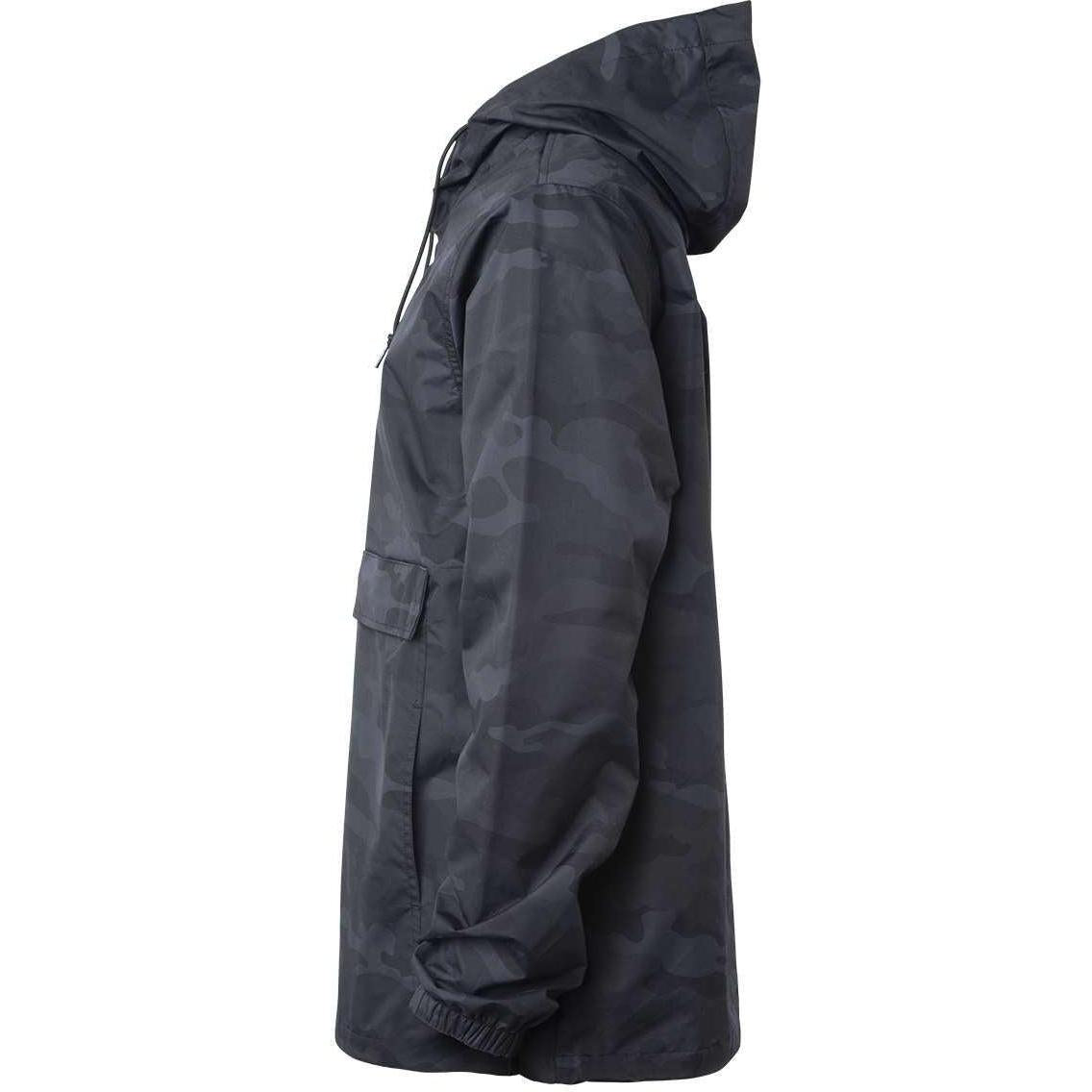 no-logo Independent Trading Co. Nylon Anorak-Men's Jackets-Independent Trading Co.-Thread Logic