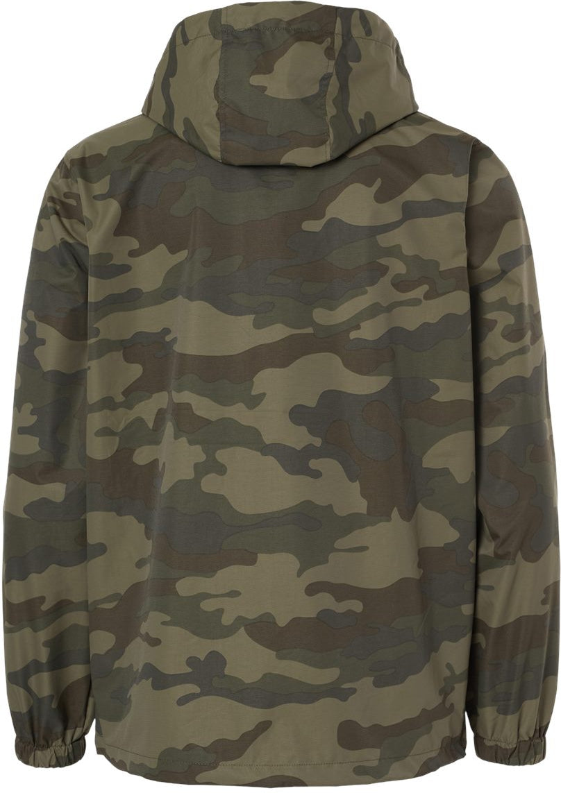 no-logo Independent Trading Co. Nylon Anorak-Men's Jackets-Independent Trading Co.-Thread Logic