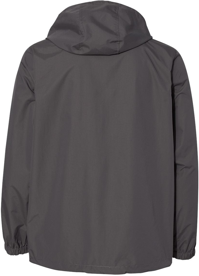 no-logo Independent Trading Co. Nylon Anorak-Men's Jackets-Independent Trading Co.-Thread Logic