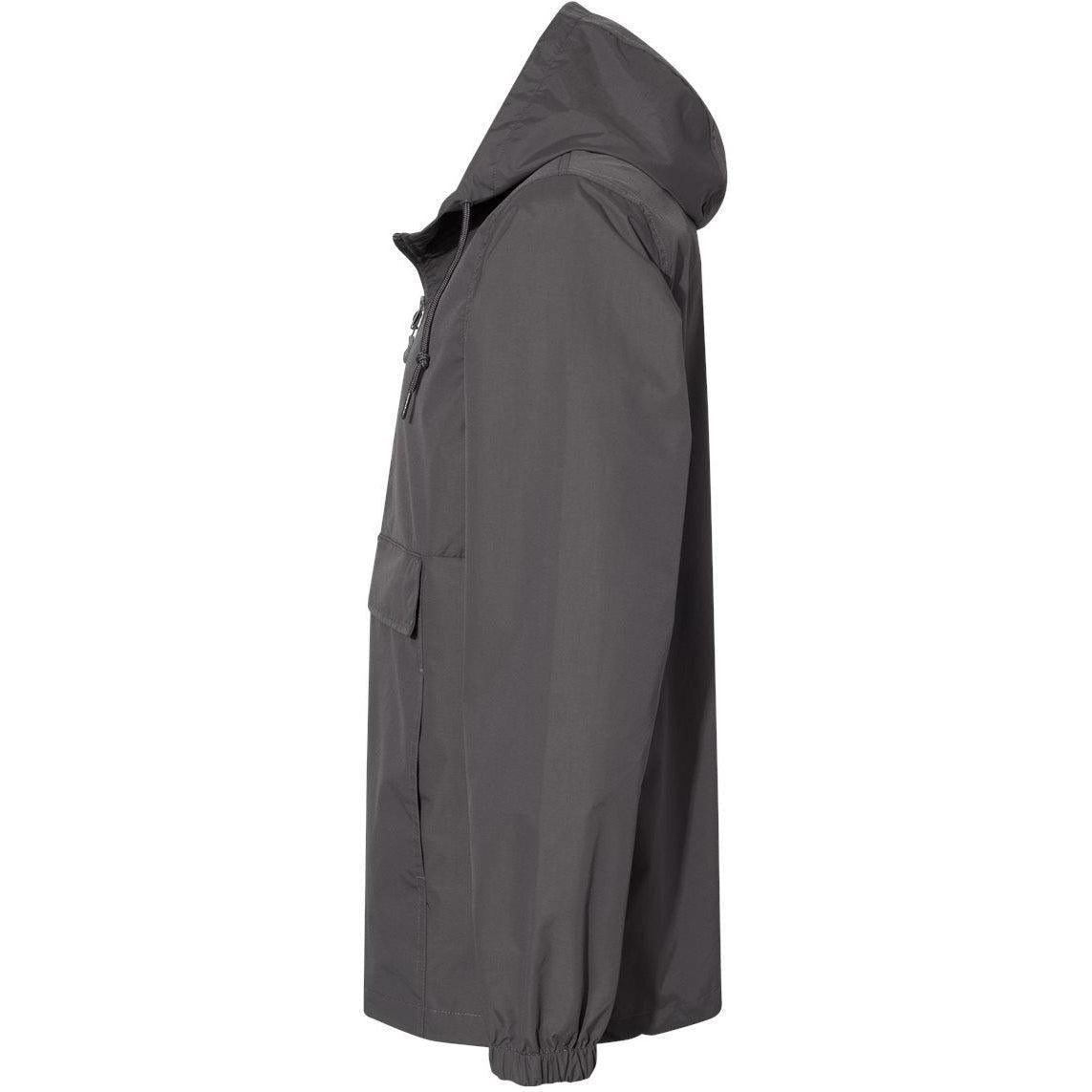 no-logo Independent Trading Co. Nylon Anorak-Men's Jackets-Independent Trading Co.-Thread Logic