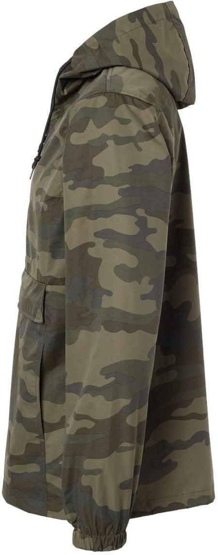 no-logo Independent Trading Co. Nylon Anorak-Men's Jackets-Independent Trading Co.-Thread Logic