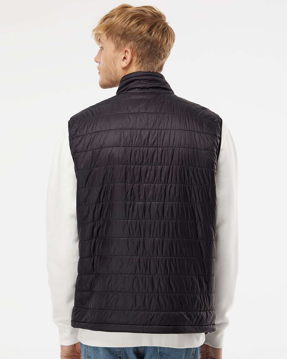 no-logo Independent Trading Co. Puffer Vest-Men's Layering-Independent Trading Co.-Thread Logic