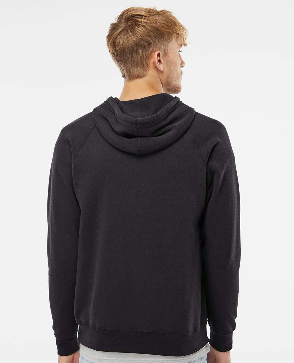 no-logo Independent Trading Co. Special Blend Raglan Hooded Sweatshirt-Men's Layering-Independent Trading Co.-Thread Logic