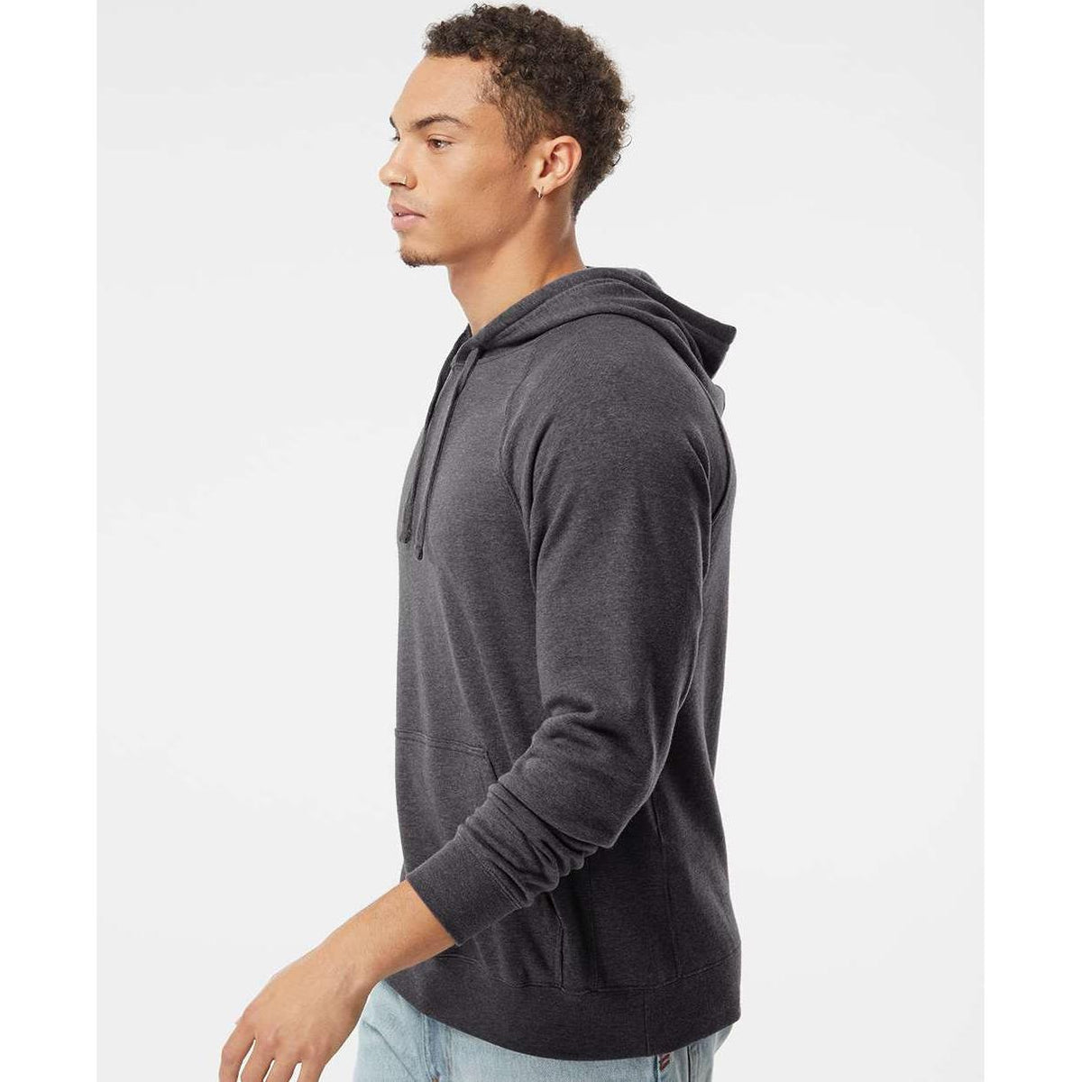 no-logo Independent Trading Co. Special Blend Raglan Hooded Sweatshirt-Men's Layering-Independent Trading Co.-Thread Logic