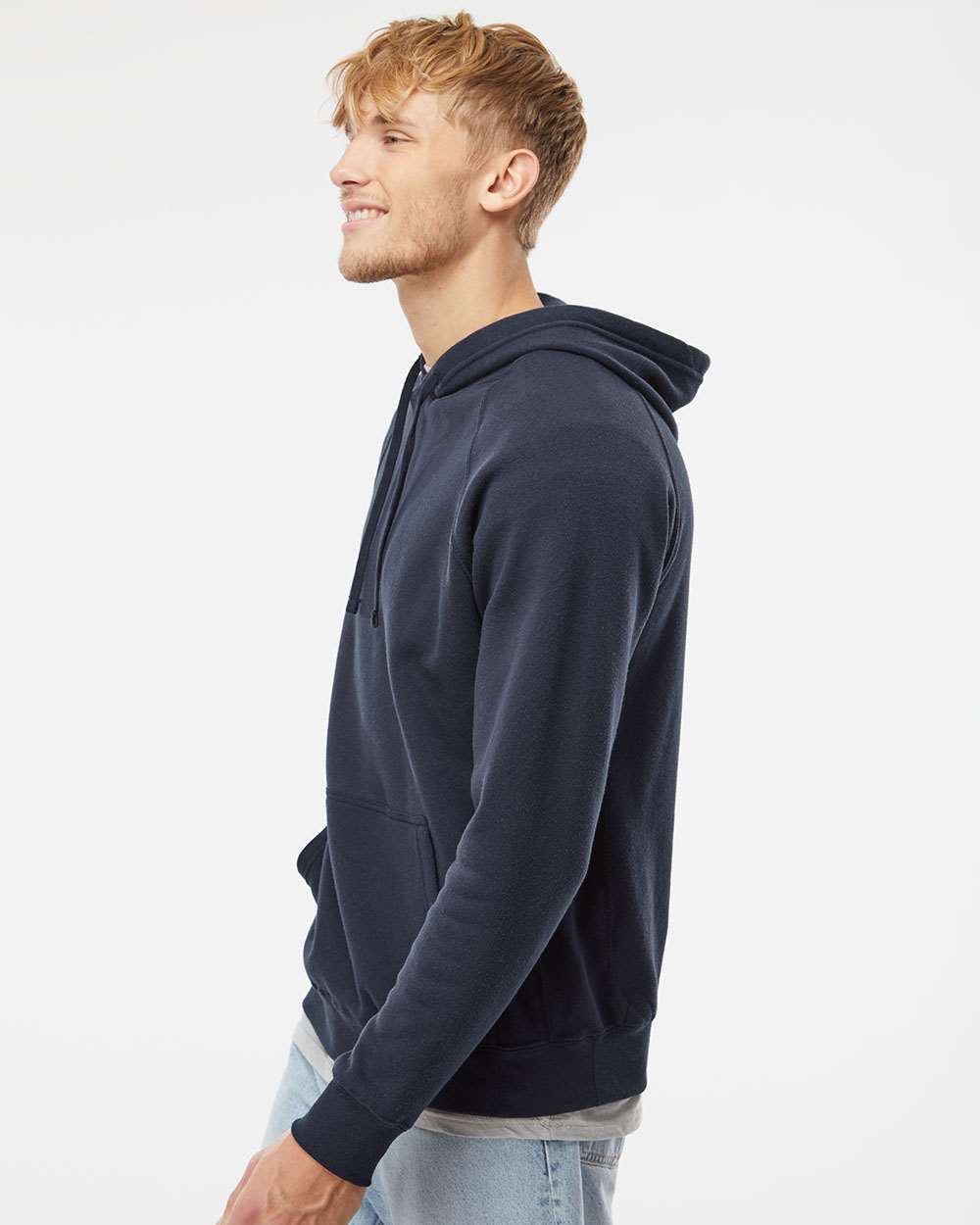 no-logo Independent Trading Co. Special Blend Raglan Hooded Sweatshirt-Men's Layering-Independent Trading Co.-Thread Logic