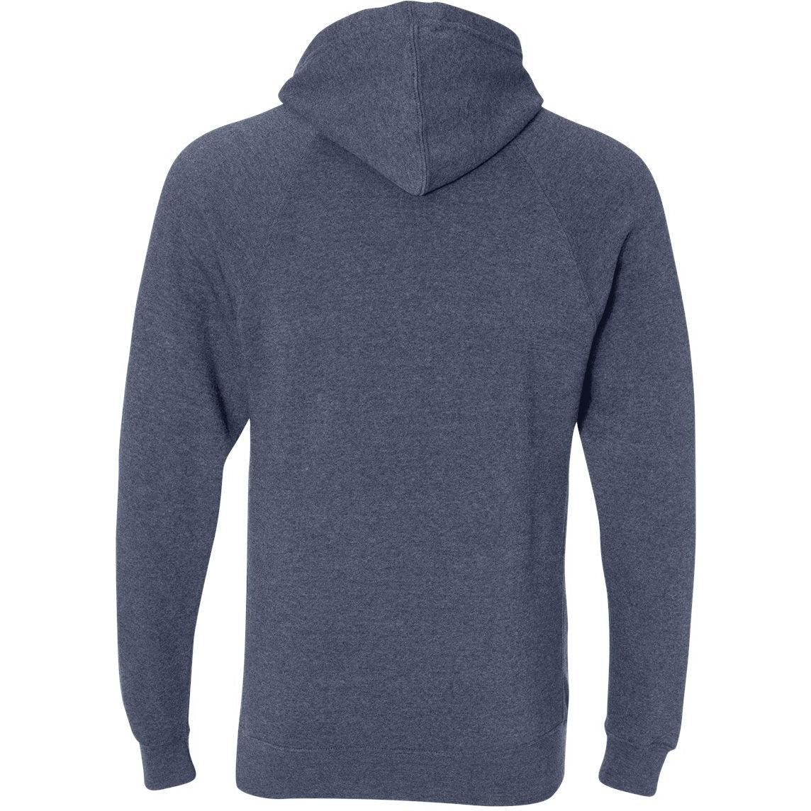 no-logo Independent Trading Co. Special Blend Raglan Hooded Sweatshirt-Men's Layering-Independent Trading Co.-Thread Logic
