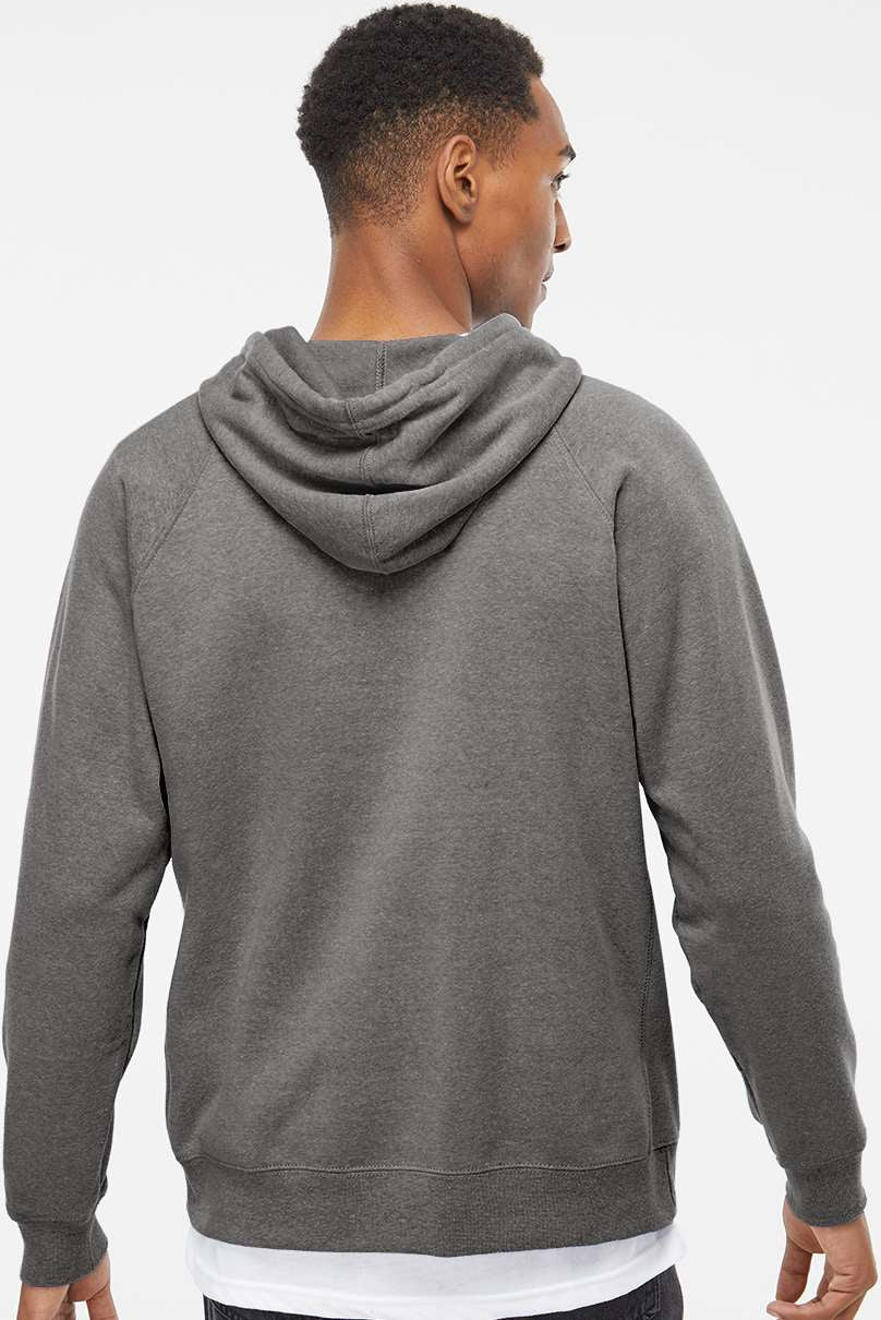 no-logo Independent Trading Co. Special Blend Raglan Hooded Sweatshirt-Men's Layering-Independent Trading Co.-Thread Logic