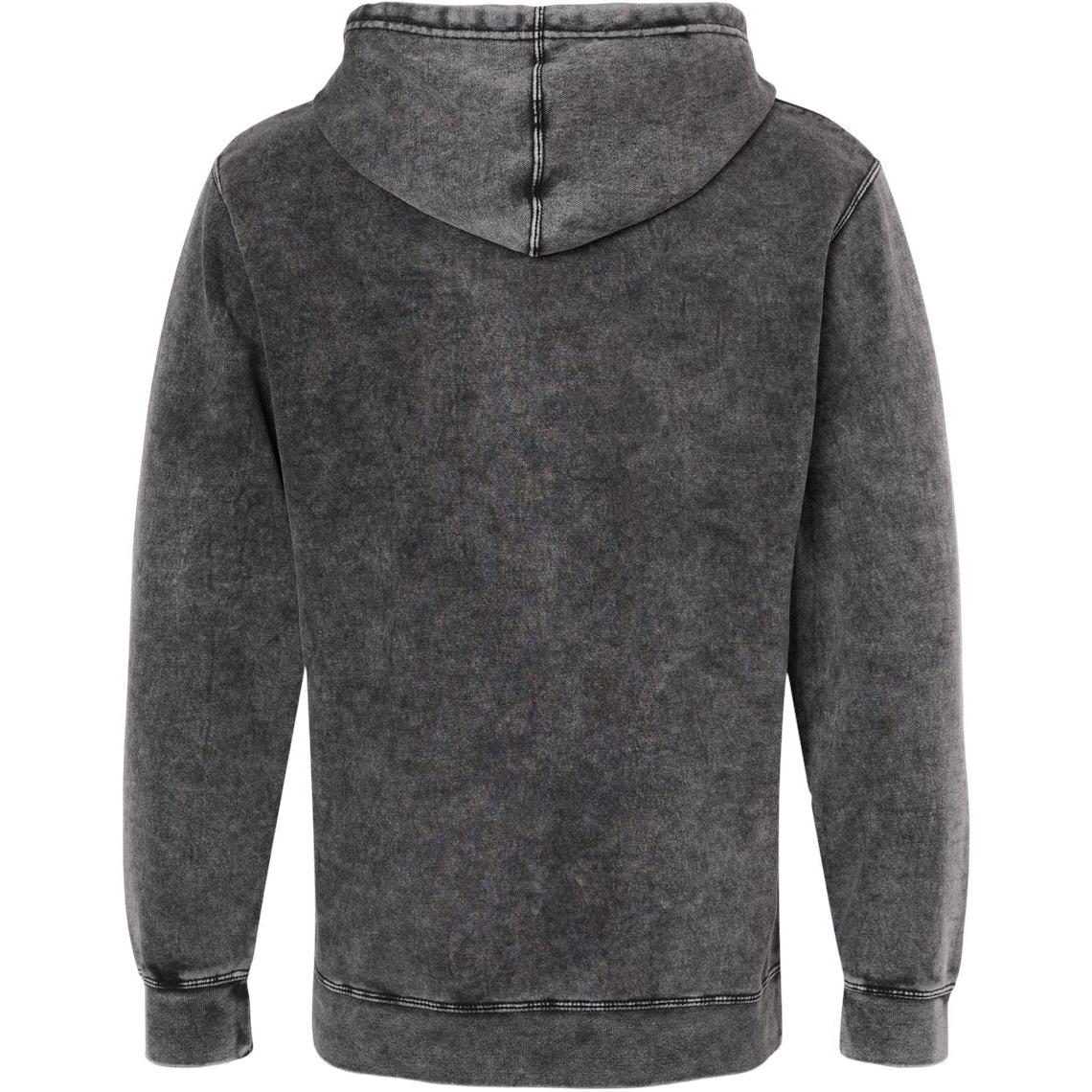 no-logo Independent Trading Co. Unisex Midweight Mineral Wash Hooded Sweatshirt-Men's Layering-Independent Trading Co.-Thread Logic