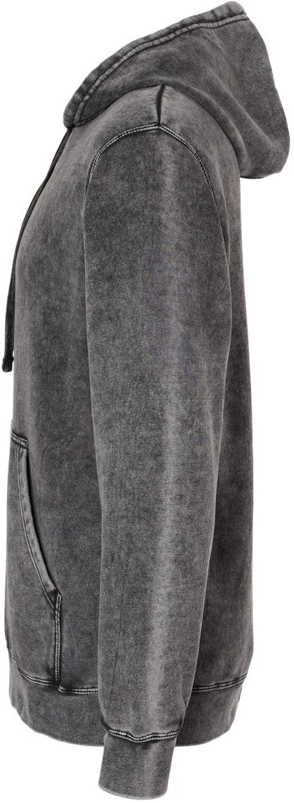 no-logo Independent Trading Co. Unisex Midweight Mineral Wash Hooded Sweatshirt-Men's Layering-Independent Trading Co.-Thread Logic