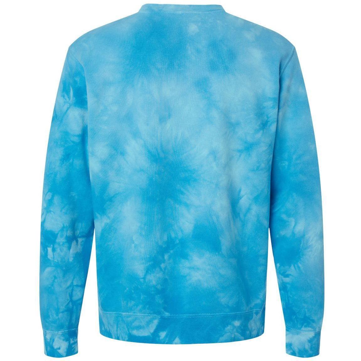 no-logo Independent Trading Co. Unisex Midweight Tie-Dyed Sweatshirt-Fleece-Independent Trading Co.-Thread Logic