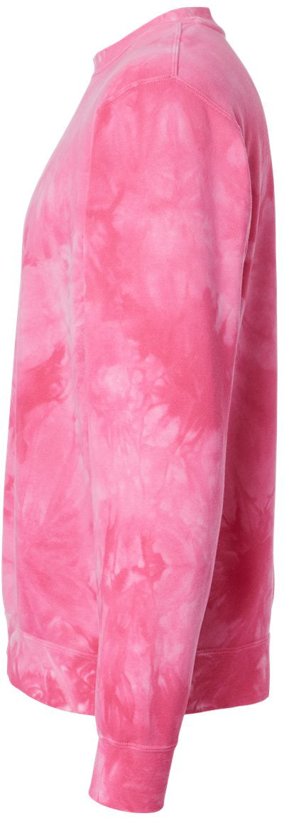 no-logo Independent Trading Co. Unisex Midweight Tie-Dyed Sweatshirt-Fleece-Independent Trading Co.-Thread Logic