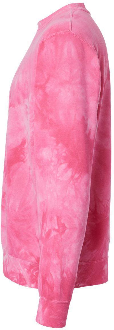 no-logo Independent Trading Co. Unisex Midweight Tie-Dyed Sweatshirt-Fleece-Independent Trading Co.-Thread Logic