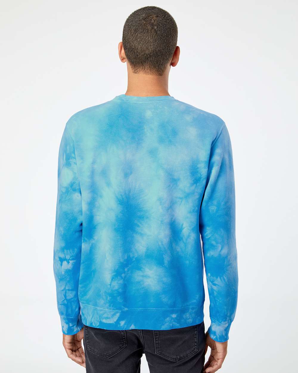 no-logo Independent Trading Co. Unisex Midweight Tie-Dyed Sweatshirt-Fleece-Independent Trading Co.-Thread Logic
