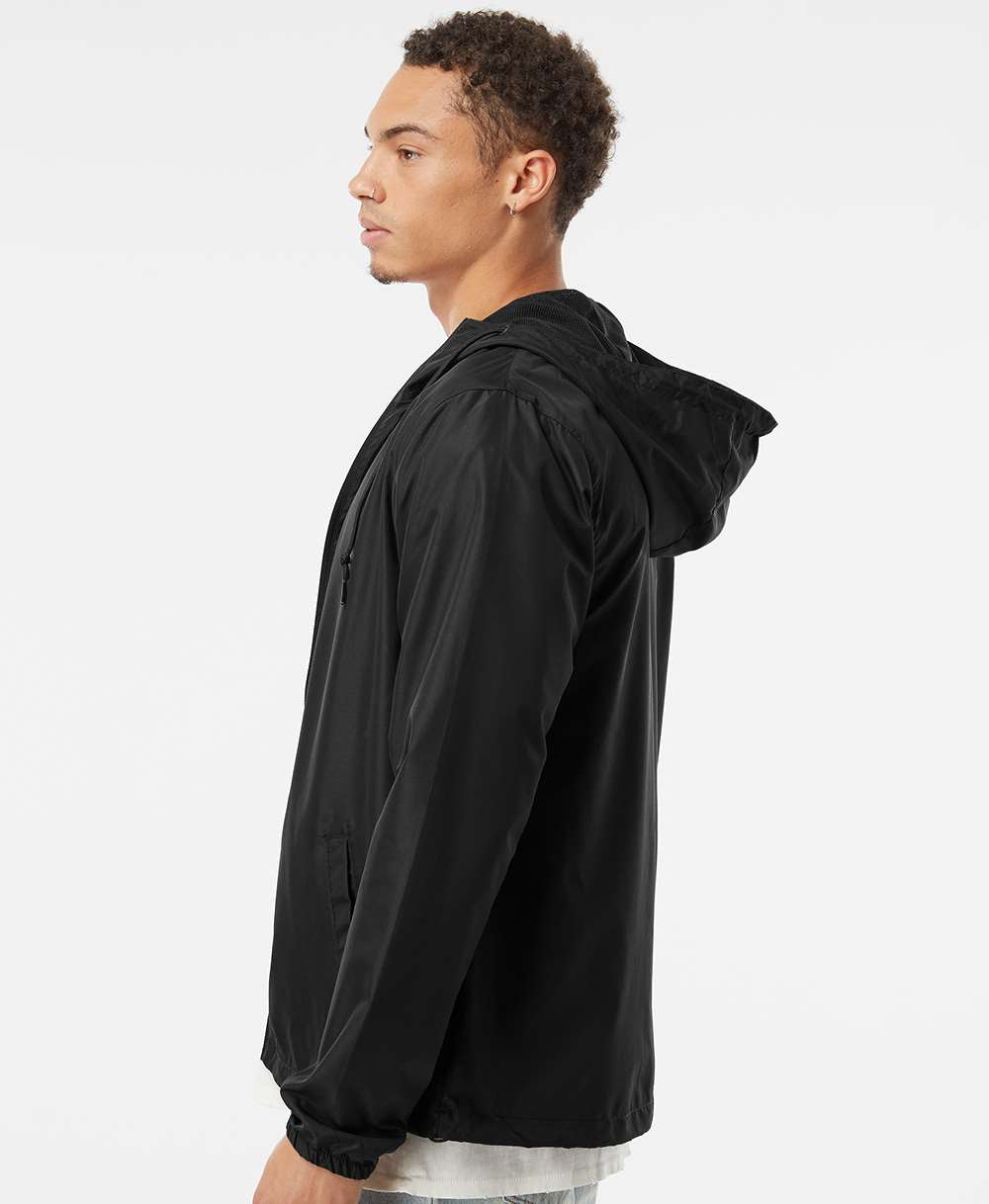 no-logo Independent Trading Co. Water-Resistant Lightweight Windbreaker-Men's Jackets-Independent Trading Co.-Thread Logic