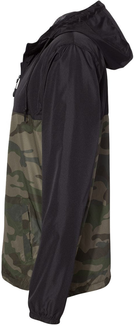 no-logo Independent Trading Co. Water-Resistant Lightweight Windbreaker-Men's Jackets-Independent Trading Co.-Thread Logic