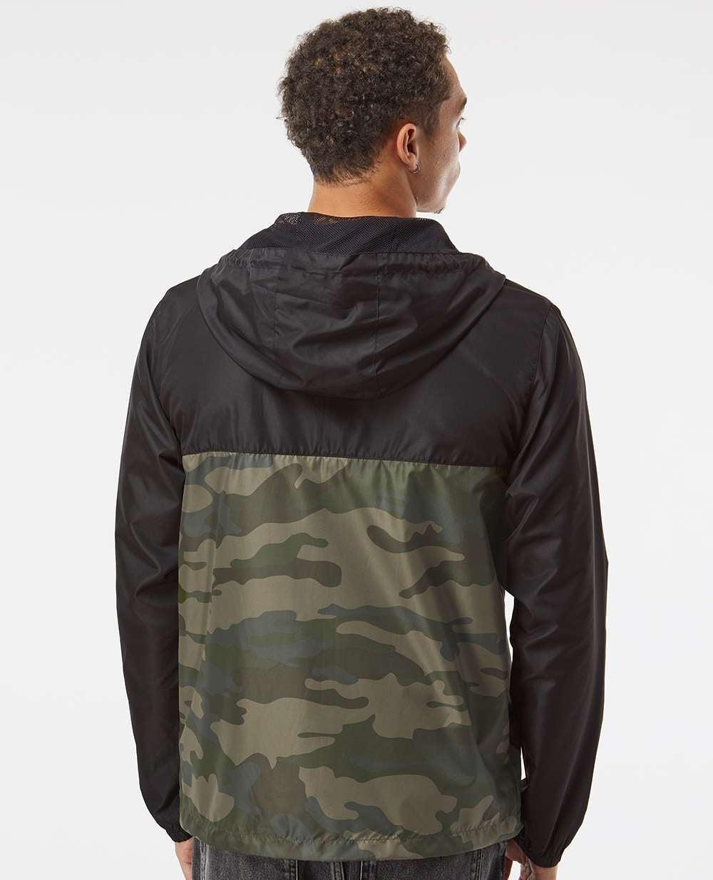 no-logo Independent Trading Co. Water-Resistant Lightweight Windbreaker-Men's Jackets-Independent Trading Co.-Thread Logic