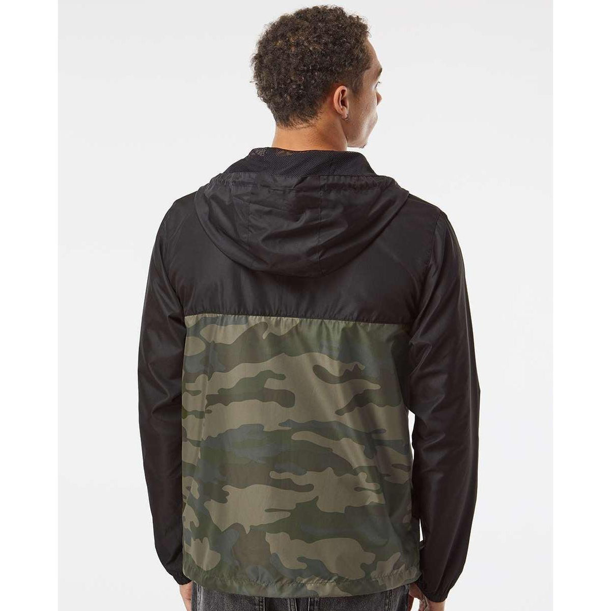 no-logo Independent Trading Co. Water-Resistant Lightweight Windbreaker-Men's Jackets-Independent Trading Co.-Thread Logic