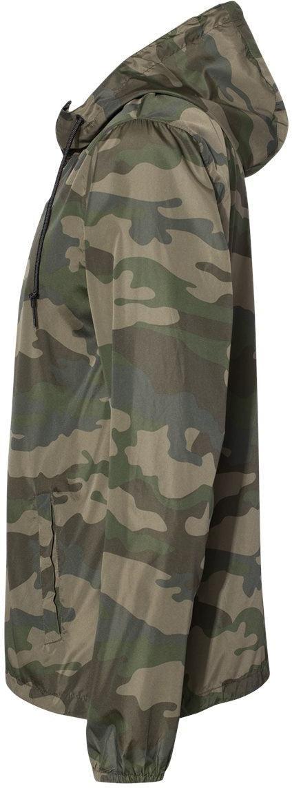 no-logo Independent Trading Co. Water-Resistant Lightweight Windbreaker-Men's Jackets-Independent Trading Co.-Thread Logic