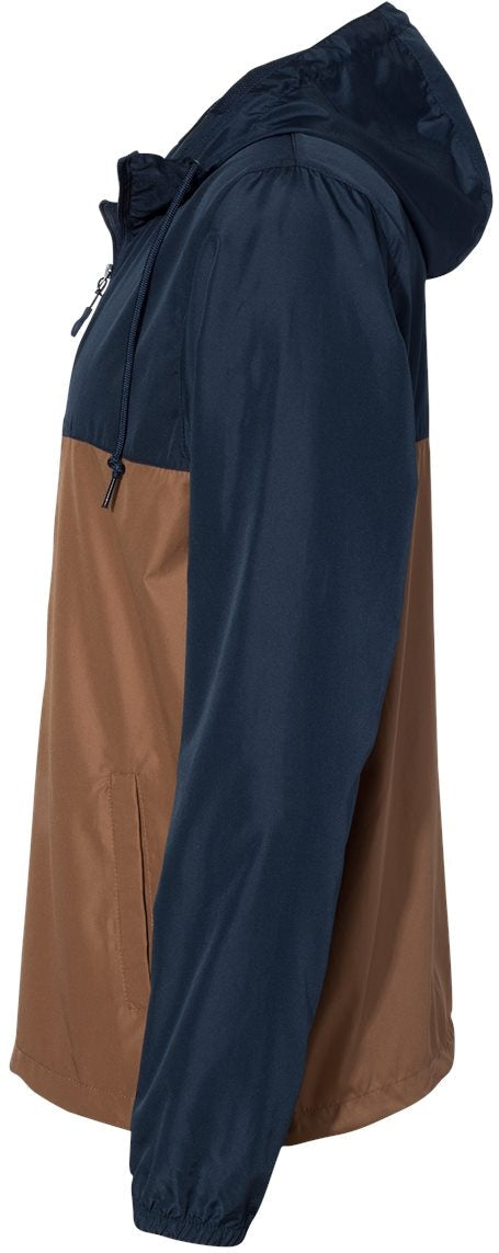 no-logo Independent Trading Co. Water-Resistant Lightweight Windbreaker-Men's Jackets-Independent Trading Co.-Thread Logic