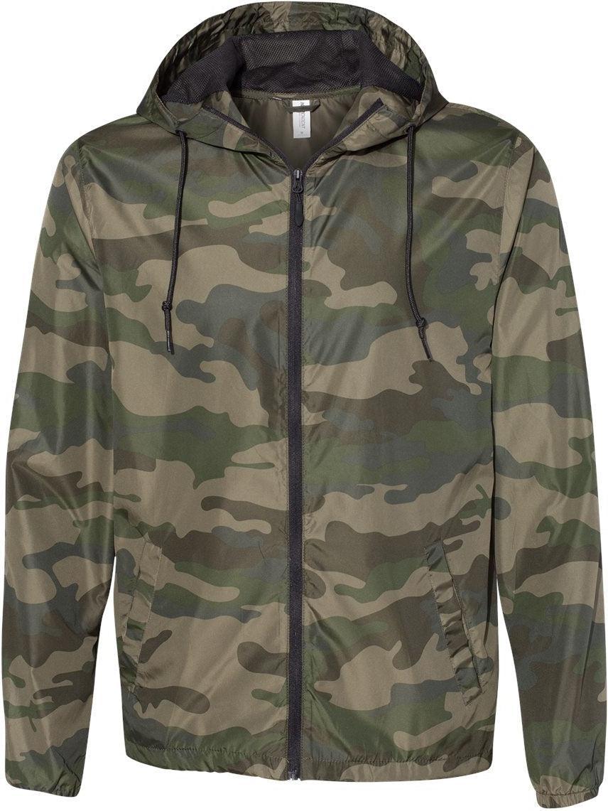 Independent Trading Co. Water-Resistant Lightweight Windbreaker