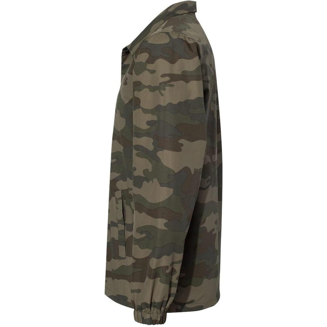 no-logo Independent Trading Co. Water-Resistant Windbreaker Coach’s Jacket-Men's Jackets-Independent Trading Co.-Thread Logic