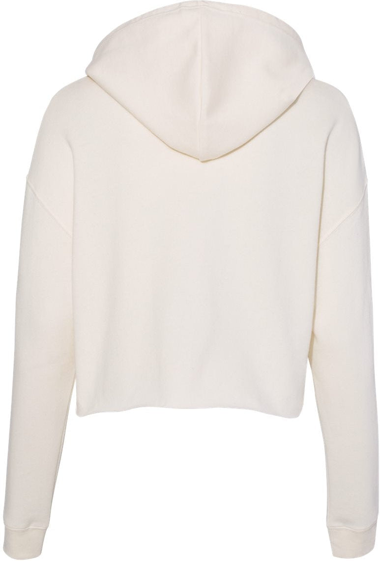 no-logo Independent Trading Co. Women’s Lightweight Cropped Hooded Sweatshirt-Fleece-Independent Trading Co.-Thread Logic