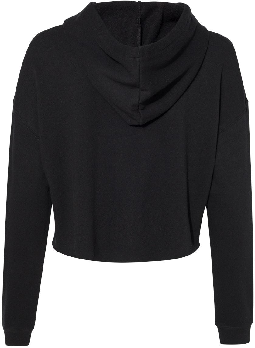 no-logo Independent Trading Co. Women’s Lightweight Cropped Hooded Sweatshirt-Fleece-Independent Trading Co.-Thread Logic