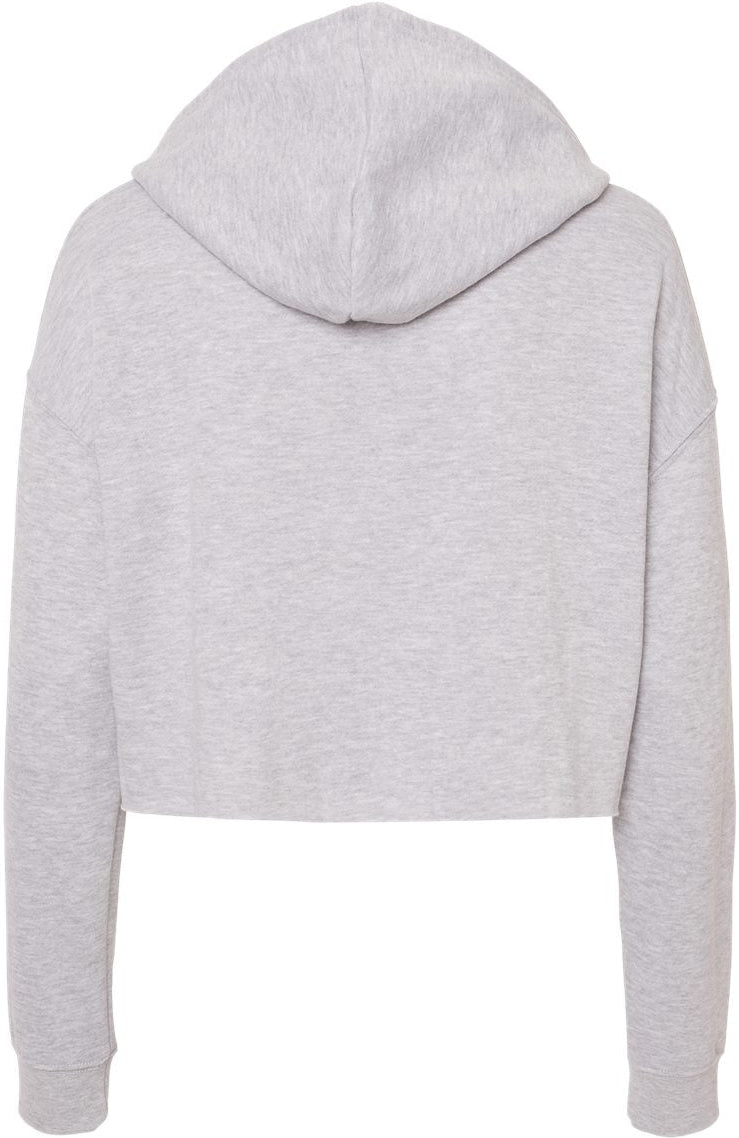 no-logo Independent Trading Co. Women’s Lightweight Cropped Hooded Sweatshirt-Fleece-Independent Trading Co.-Thread Logic