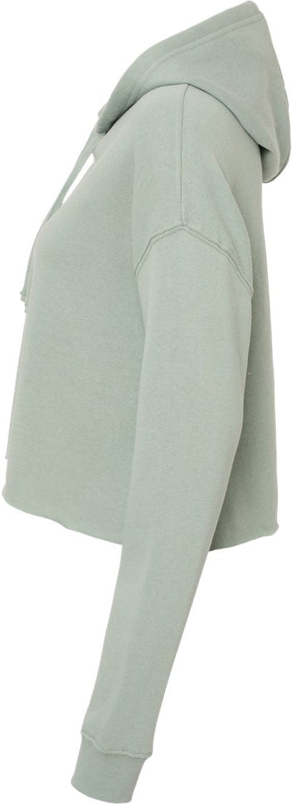 no-logo Independent Trading Co. Women’s Lightweight Cropped Hooded Sweatshirt-Fleece-Independent Trading Co.-Thread Logic