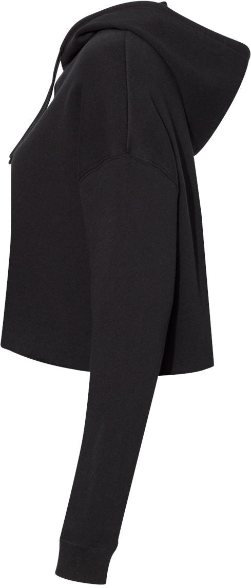 no-logo Independent Trading Co. Women’s Lightweight Cropped Hooded Sweatshirt-Fleece-Independent Trading Co.-Thread Logic