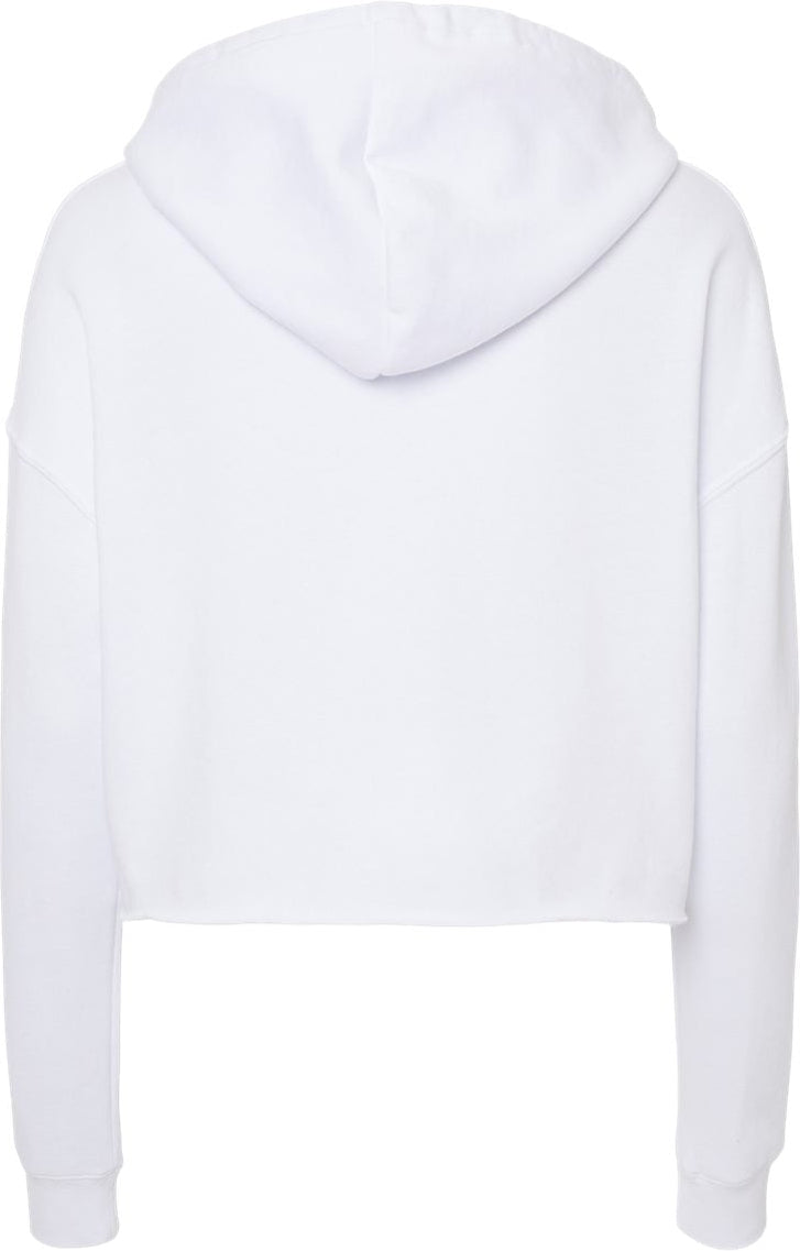 no-logo Independent Trading Co. Women’s Lightweight Cropped Hooded Sweatshirt-Fleece-Independent Trading Co.-Thread Logic