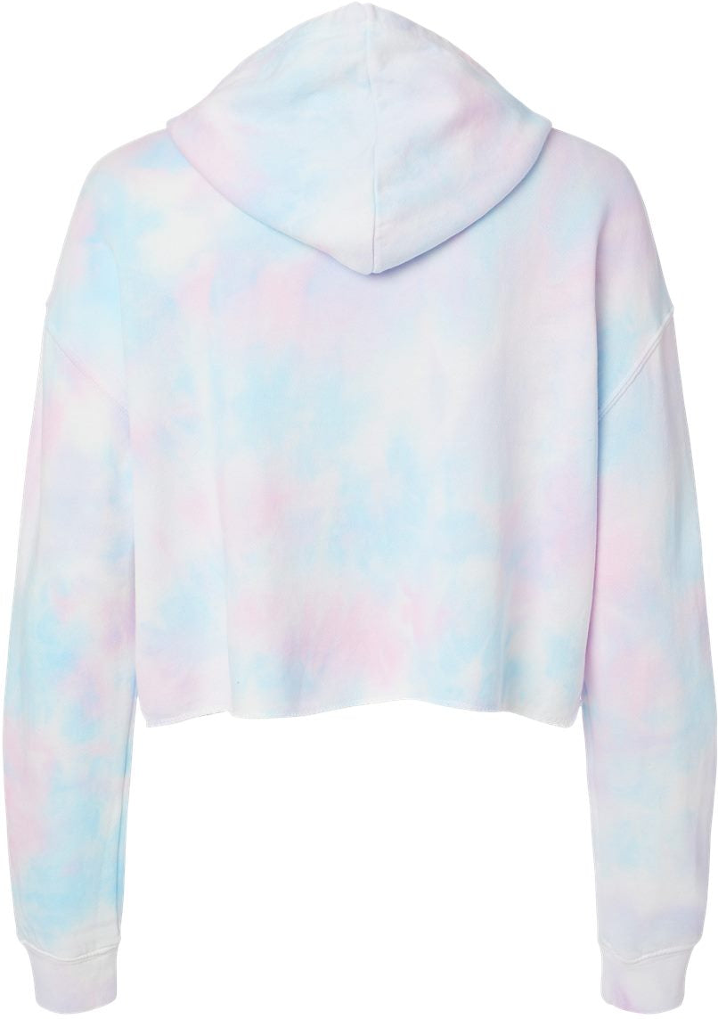 no-logo Independent Trading Co. Women’s Lightweight Cropped Hooded Sweatshirt-Fleece-Independent Trading Co.-Thread Logic