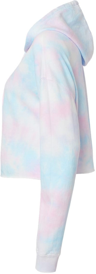 no-logo Independent Trading Co. Women’s Lightweight Cropped Hooded Sweatshirt-Fleece-Independent Trading Co.-Thread Logic