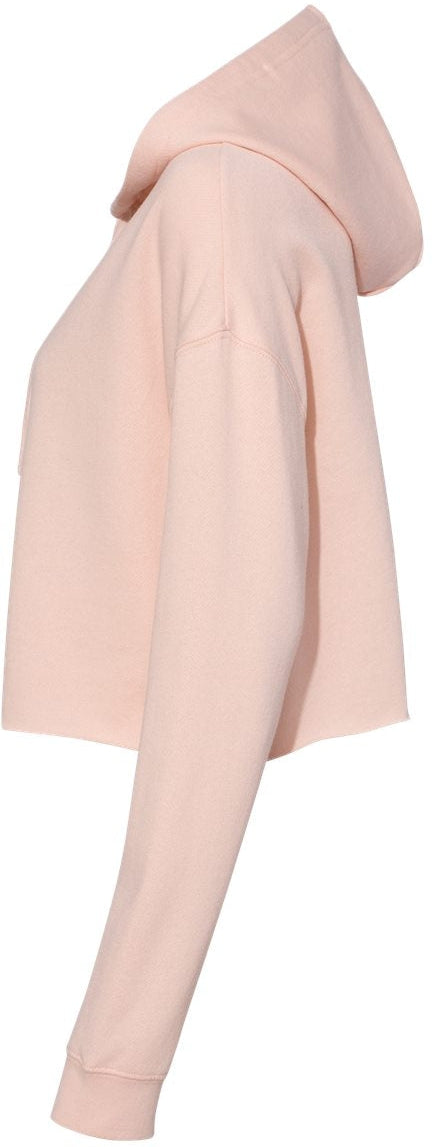 no-logo Independent Trading Co. Women’s Lightweight Cropped Hooded Sweatshirt-Fleece-Independent Trading Co.-Thread Logic