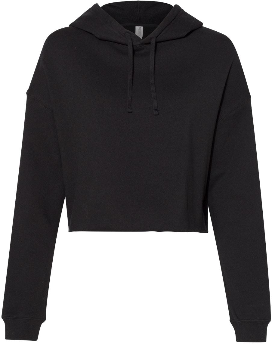 Independent Trading Co. Women’s Lightweight Cropped Hooded Sweatshirt