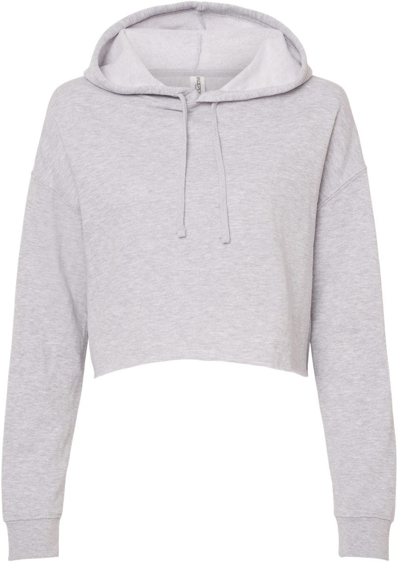 Independent Trading Co. Women’s Lightweight Cropped Hooded Sweatshirt