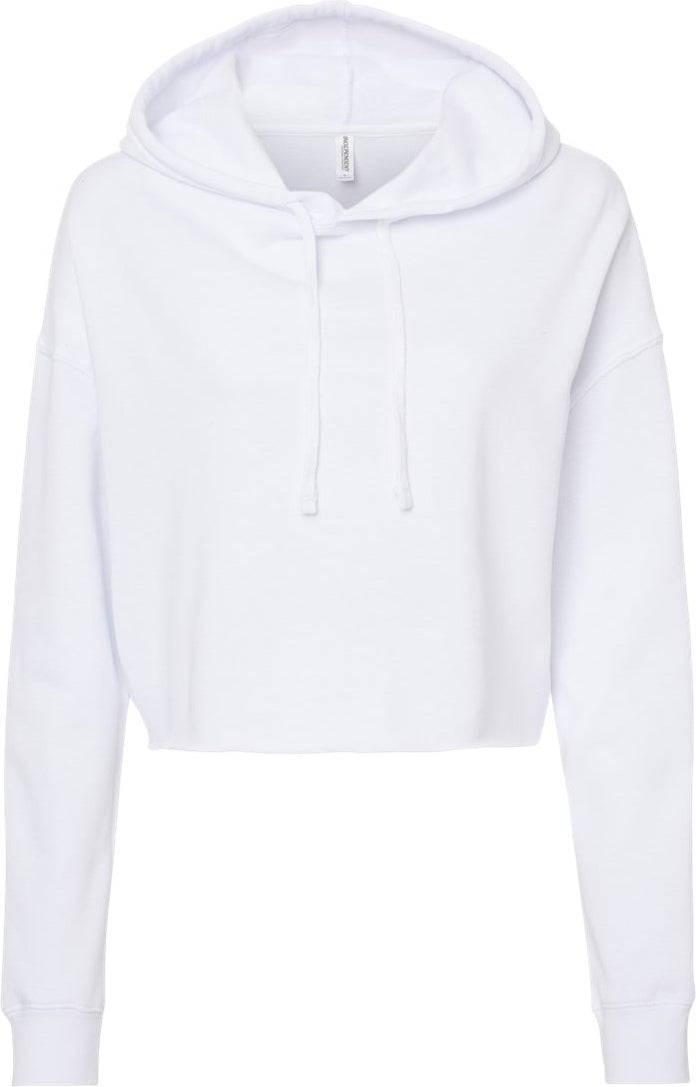 Independent Trading Co. Women’s Lightweight Cropped Hooded Sweatshirt