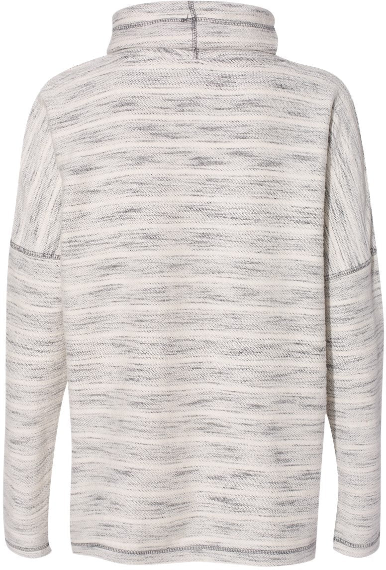 no-logo J America Ladies Baja French Terry Cowl Neck Pullover -Ladies Layering-J. America-Thread Logic