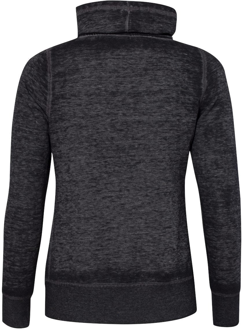 no-logo J America Ladies Zen Fleece Cowl Neck Sweatshirt-Ladies Layering-J. America-Thread Logic