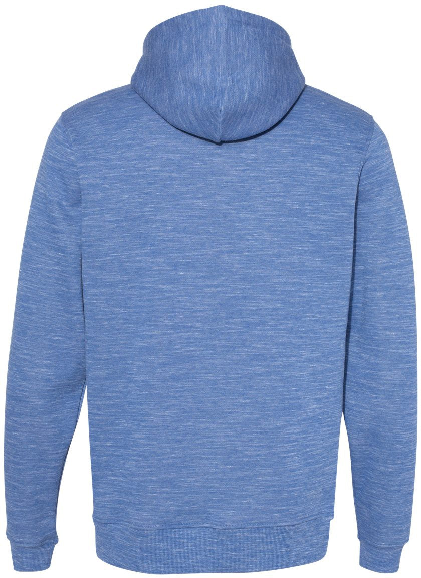 no-logo J America Mélange Fleece Hooded Sweatshirt -Men's Layering-J. America-Thread Logic