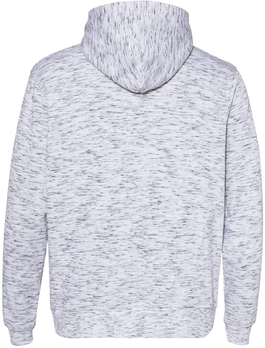 no-logo J America Mélange Fleece Hooded Sweatshirt -Men's Layering-J. America-Thread Logic