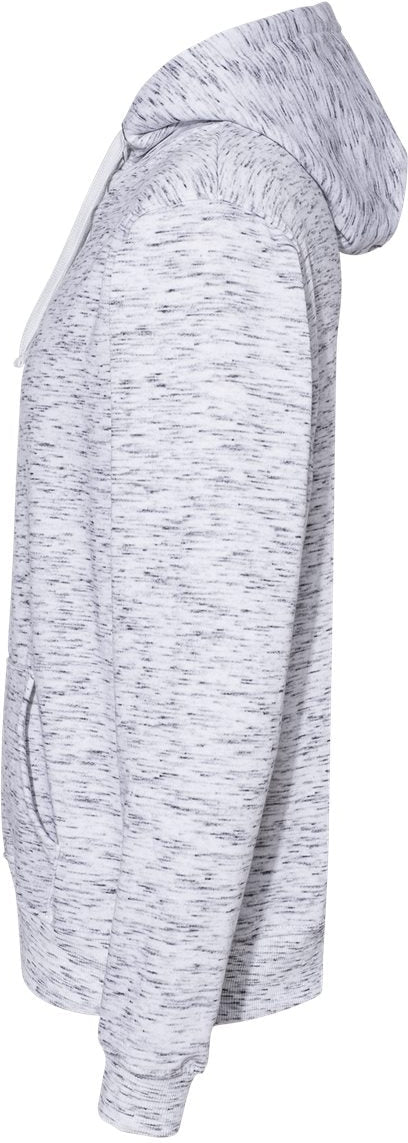 no-logo J America Mélange Fleece Hooded Sweatshirt -Men's Layering-J. America-Thread Logic