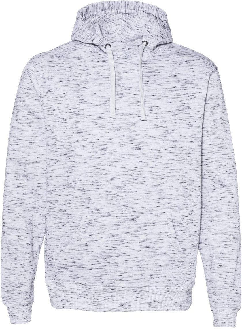 J America Mélange Fleece Hooded Sweatshirt