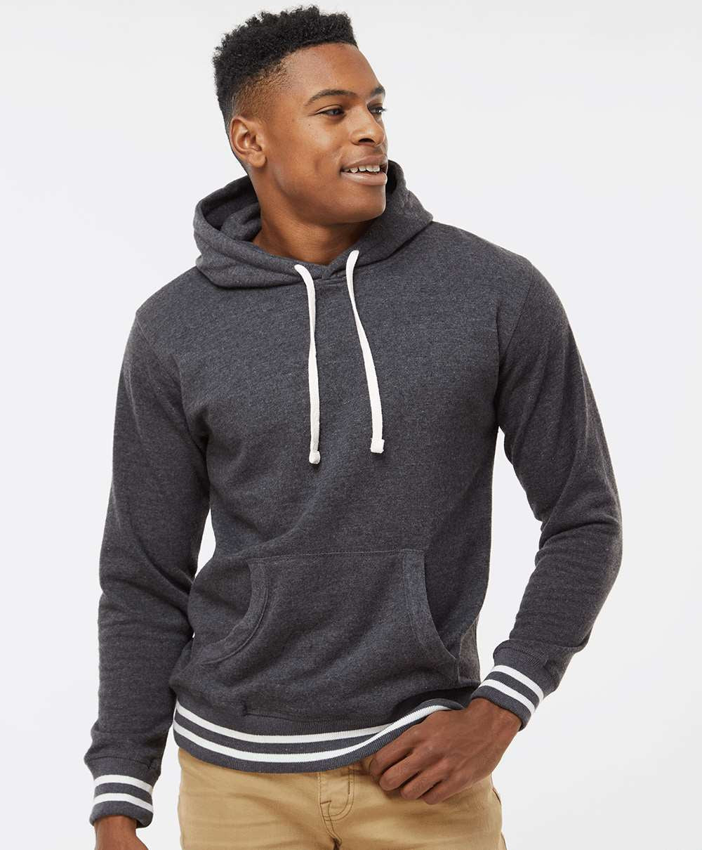 no-logo J America Relay Fleece Hooded Sweatshirt -Men's Layering-J. America-Thread Logic