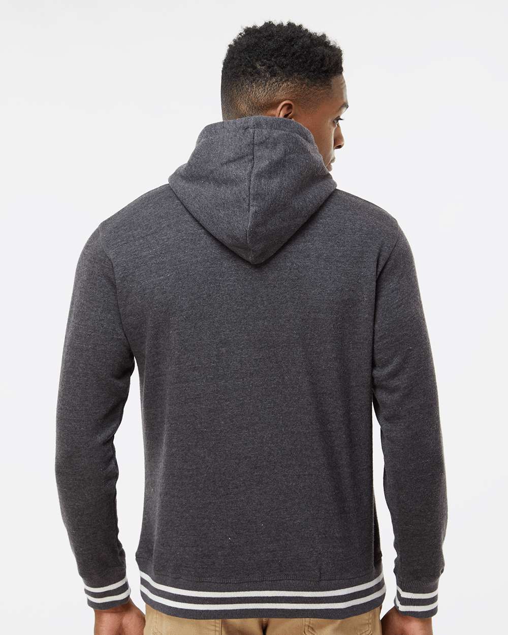 no-logo J America Relay Fleece Hooded Sweatshirt -Men's Layering-J. America-Thread Logic