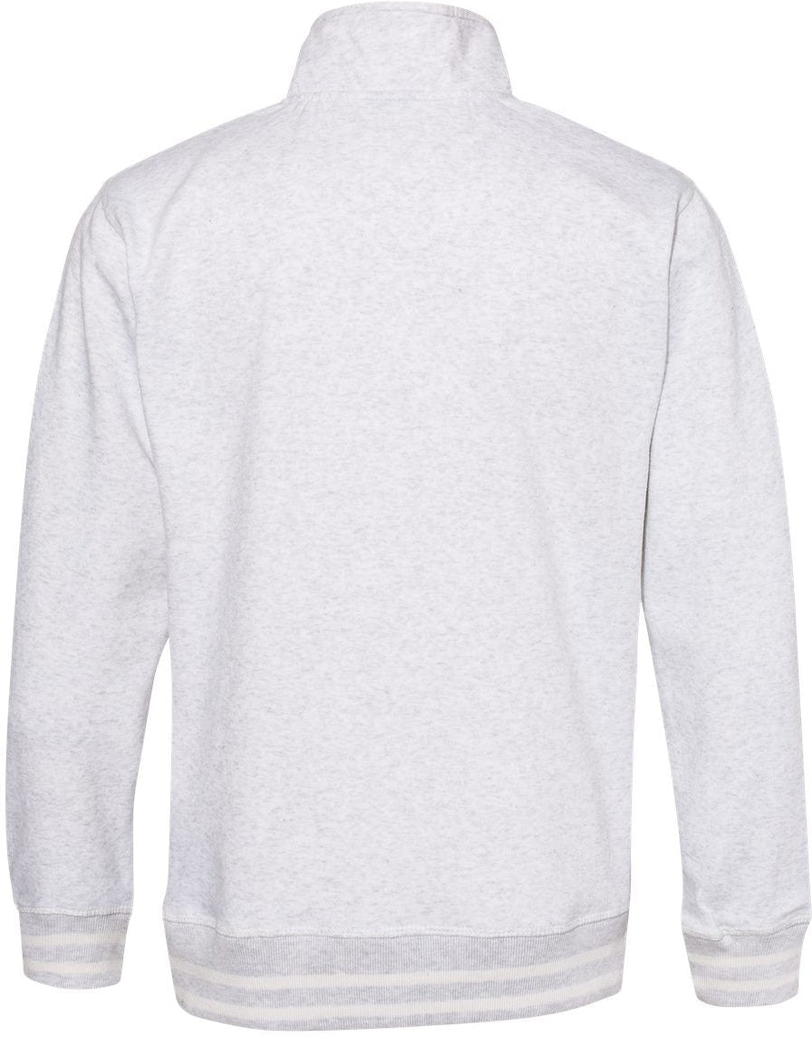 no-logo J America Relay Fleece Quarter-Zip Sweatshirt-Men's Layering-J. America-Thread Logic