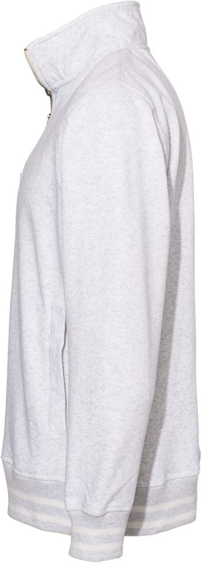 no-logo J America Relay Fleece Quarter-Zip Sweatshirt-Men's Layering-J. America-Thread Logic