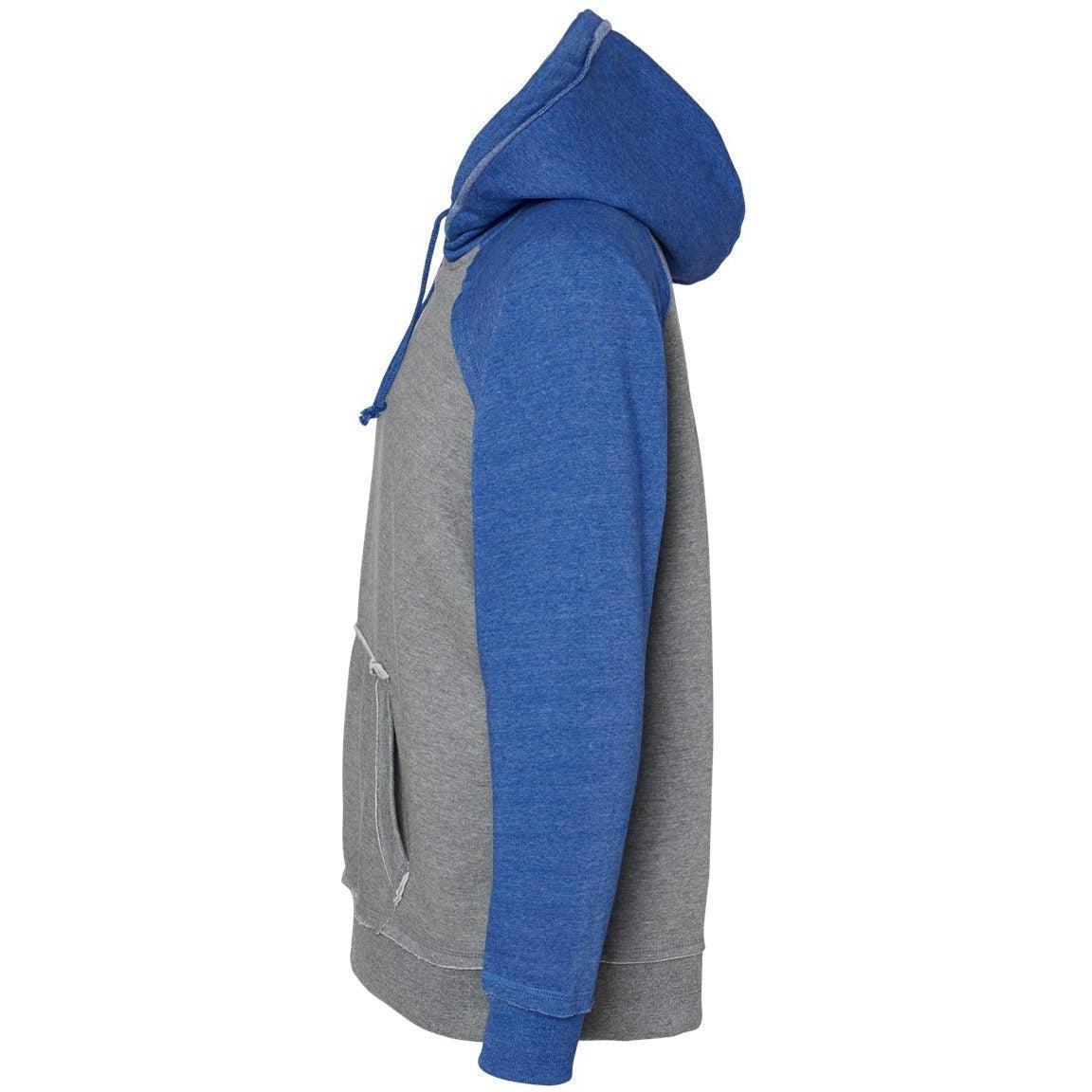 no-logo J America Vintage Heather Hooded Sweatshirt -Hoodies-J. America-Thread Logic