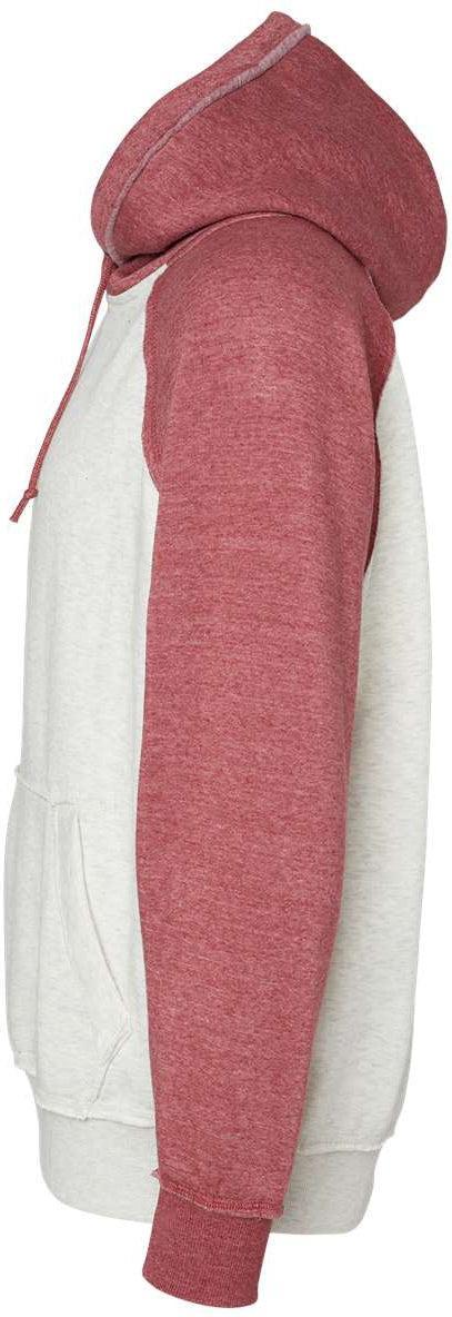 no-logo J America Vintage Heather Hooded Sweatshirt -Men's Layering-J. America-Thread Logic