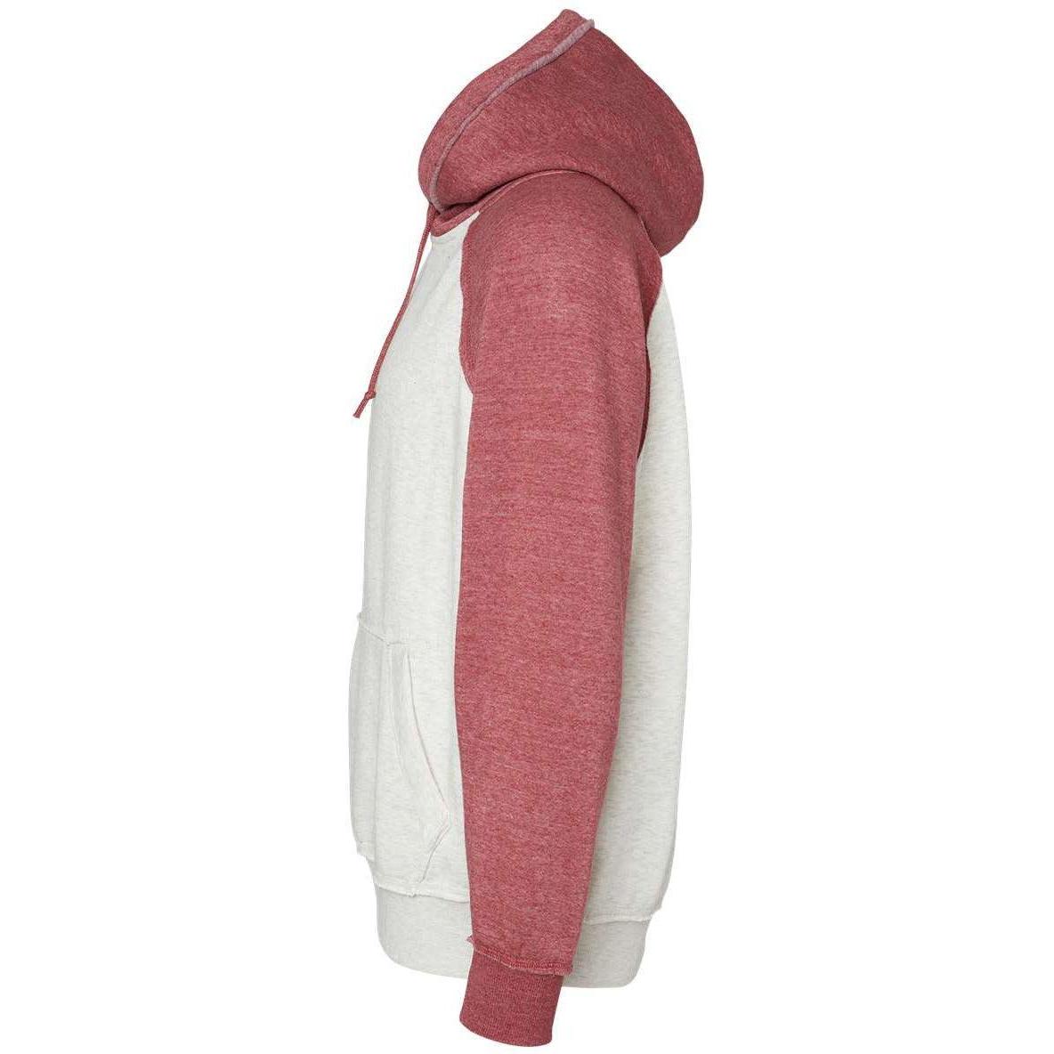 no-logo J America Vintage Heather Hooded Sweatshirt -Hoodies-J. America-Thread Logic